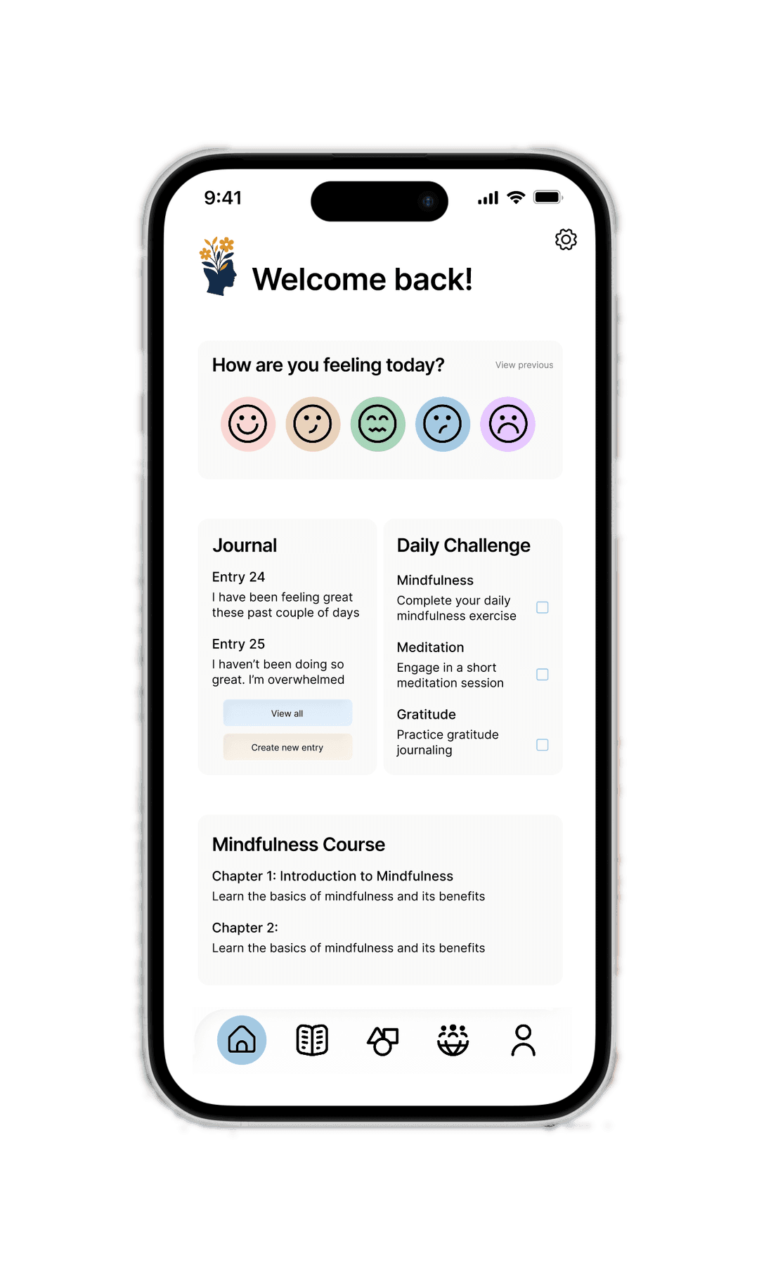CalmIllini app preview